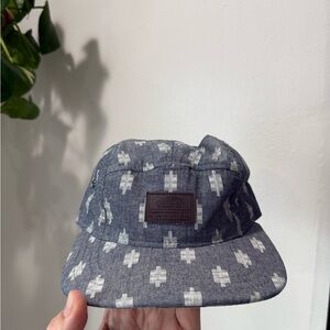 Vans Gray and White Patterned Hat